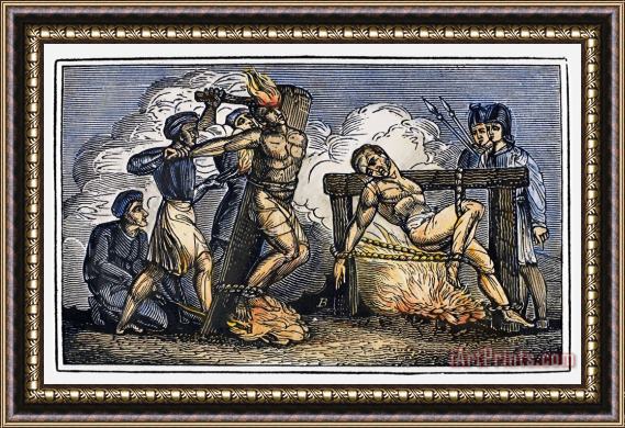 Others HERESY: TORTURE, c1550 Framed Painting