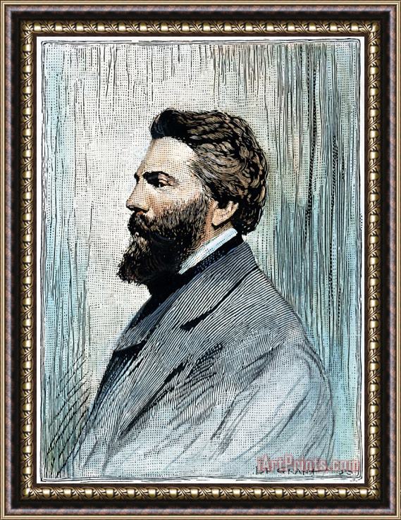 Others Herman Melville (1819-1891) Framed Print