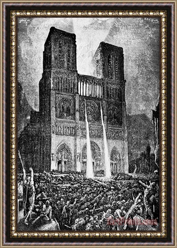 Others Hunchback Of Notre Dame Framed Print