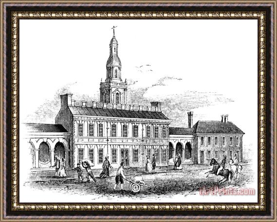 Others Independence Hall Framed Print