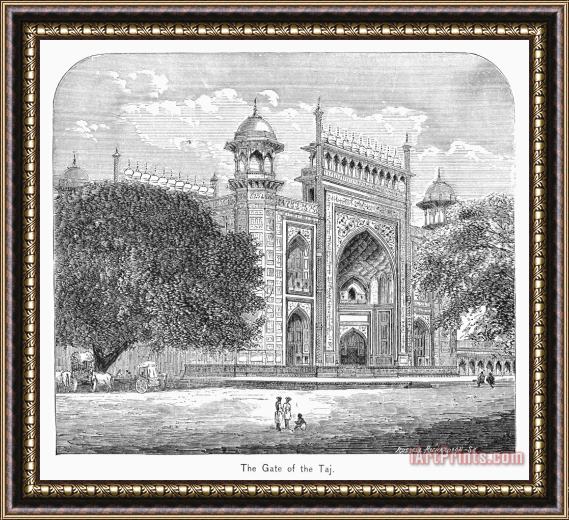 Others India: Taj Mahal Framed Print