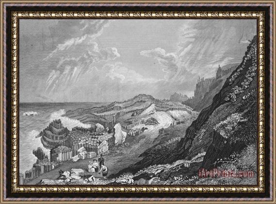 Others Ireland: Giants Causeway Framed Painting