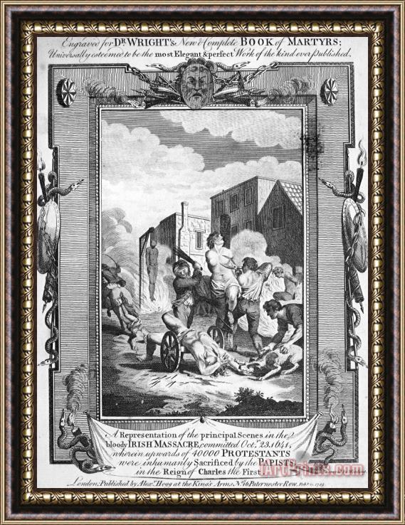 Others Irish Massacre, 1641 Framed Print