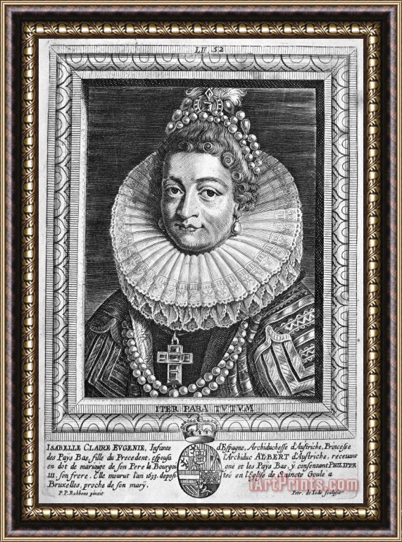 Others Isabella Clara Eugenia Framed Print