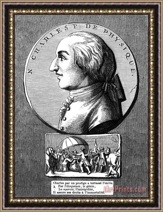 Others Jacques Charles (1746-1823) Framed Print