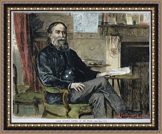 Others James Russell Lowell Framed Painting
