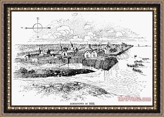 Others Jamestown Settlement Framed Print