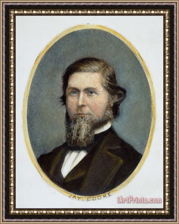 Others Jay Cooke (1821-1905) Framed Print