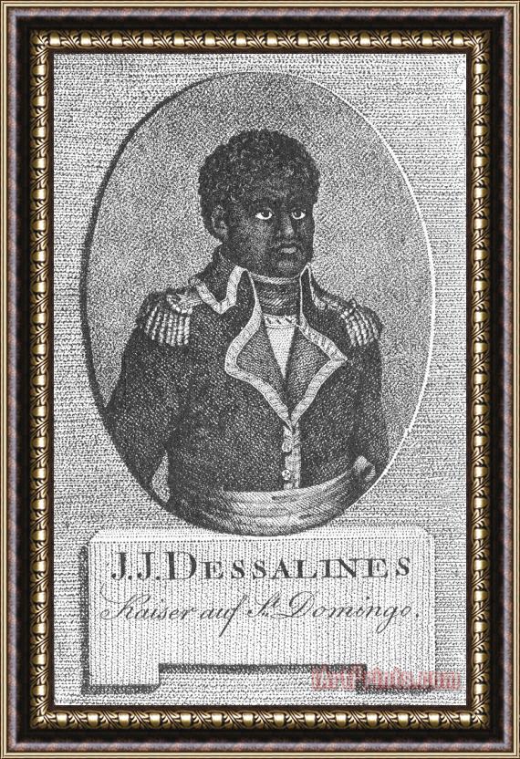 Others Jean-jacques Dessalines Framed Painting