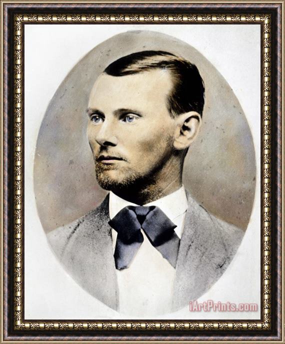 Others Jesse James (1847-1882) Framed Painting