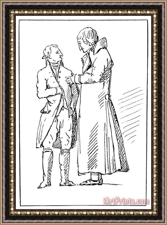 Others Johann Goethe (1749-1832) Framed Painting