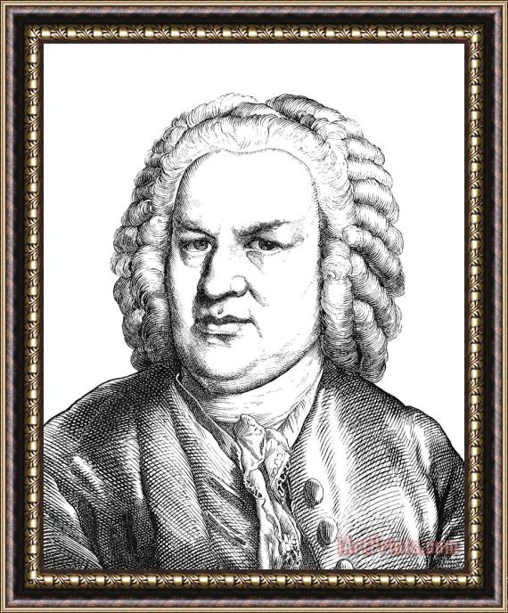 Others Johann Sebastian Bach Framed Print