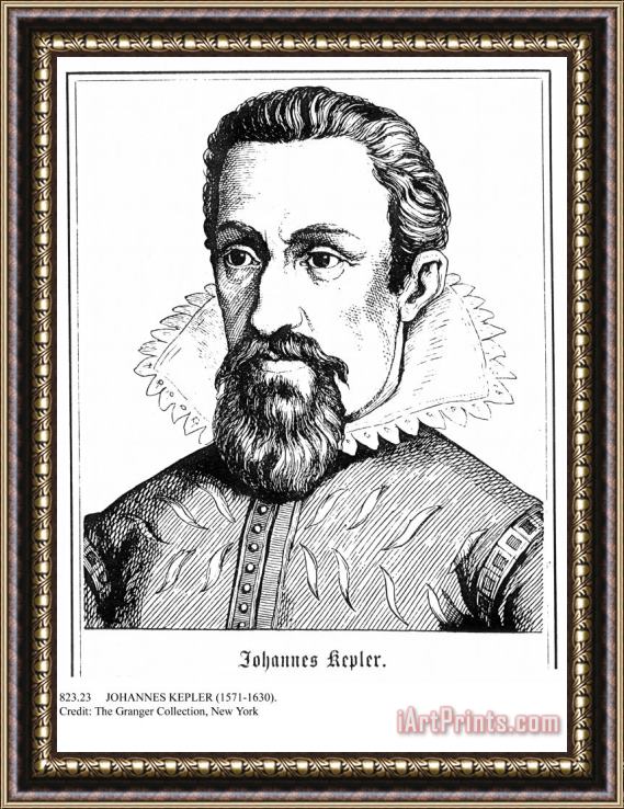 Others Johannes Kepler (1571-1630) Framed Print