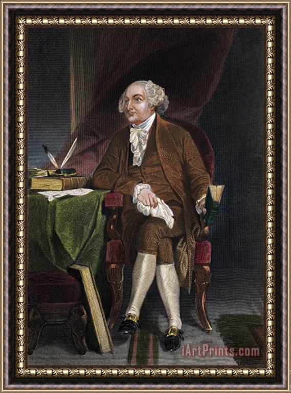Others John Adams (1735-1826) Framed Print