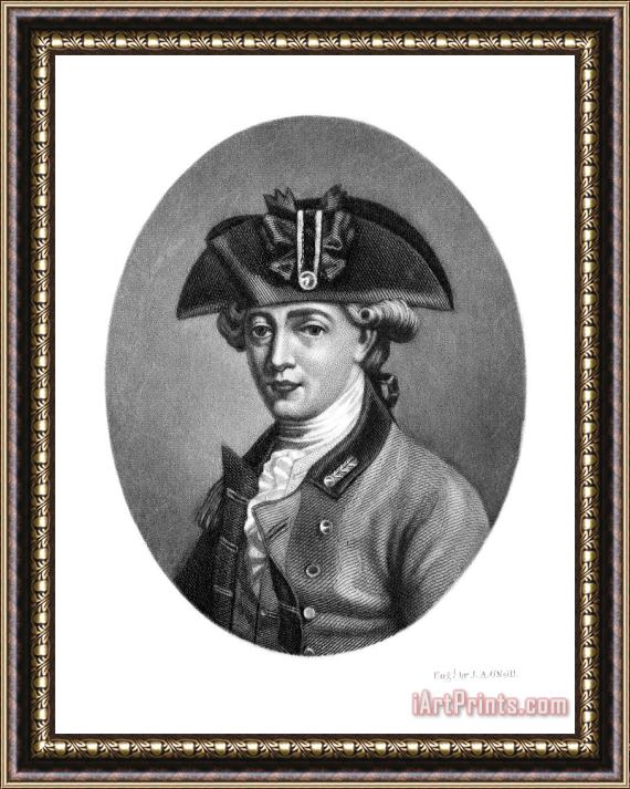 Others John Andre (1751-1780) Framed Painting