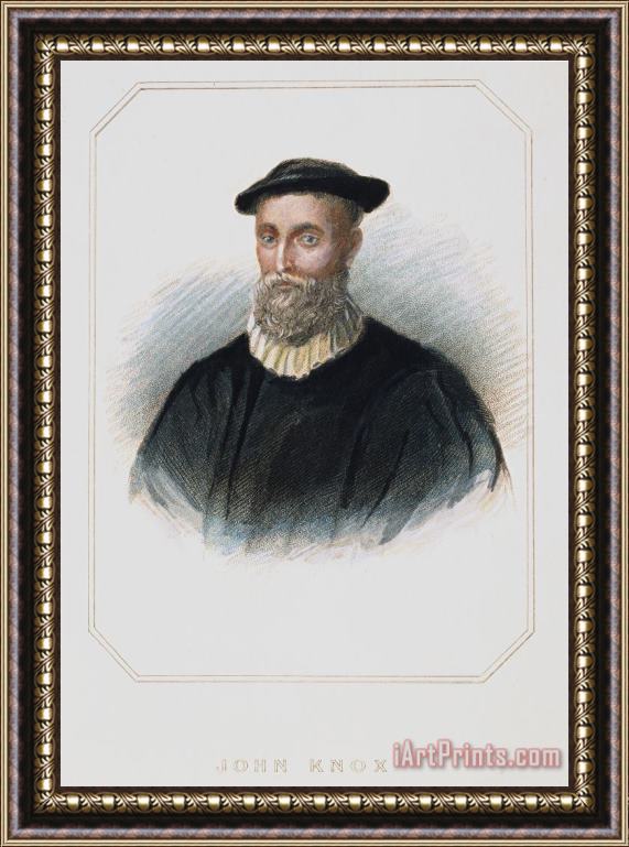 Others John Knox (1513-1572) Framed Painting