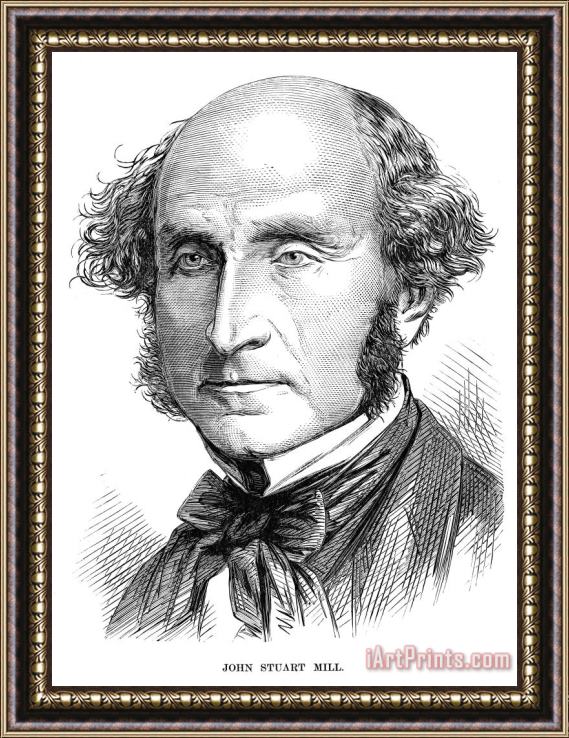 Others John Stuart Mill Framed Painting