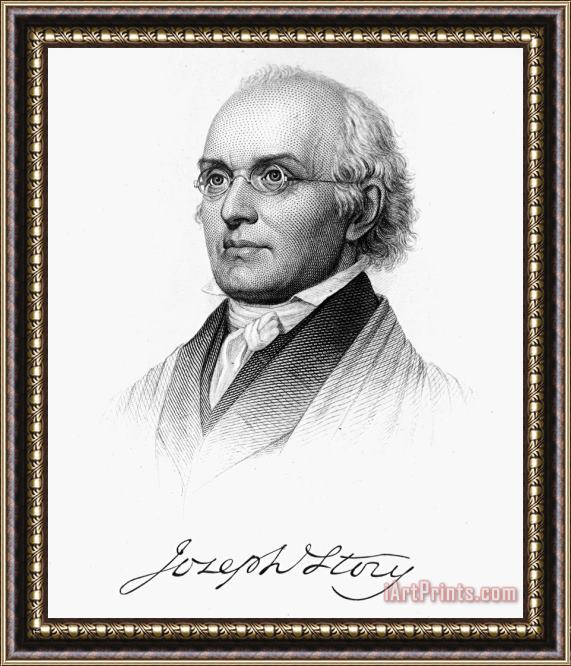 Others Joseph Story (1779-1845) Framed Print