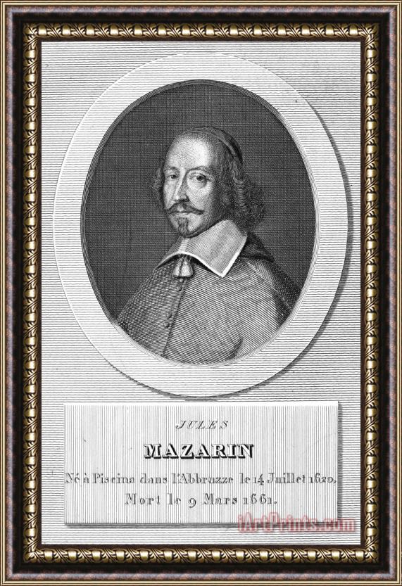 Others Jules Mazarin (1602-1661) Framed Print
