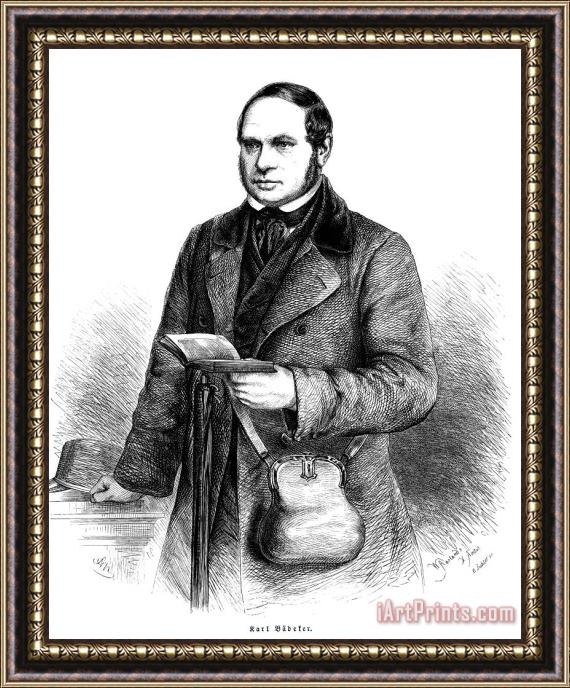 Others Karl Baedeker (1801-1859) Framed Print