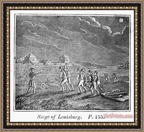 Others King Georges War, 1745 Framed Print
