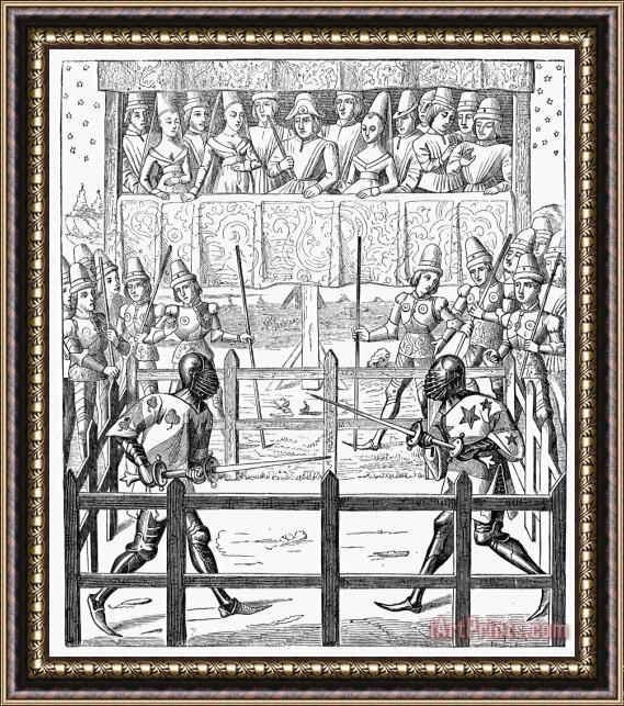 Others Knights: Trial By Combat Framed Print