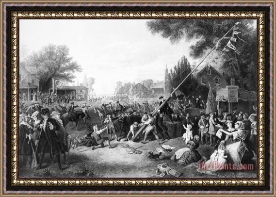 Others Liberty Pole, 1776 Framed Painting