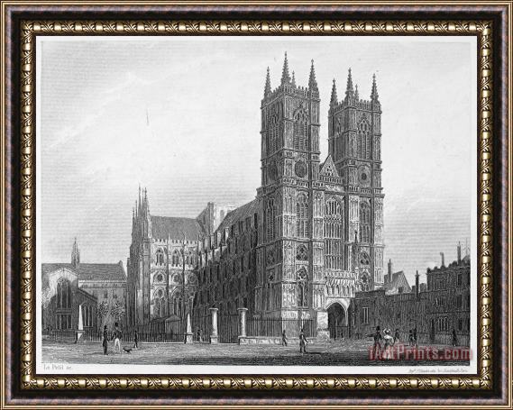 Others London: Westminster Abbey Framed Painting