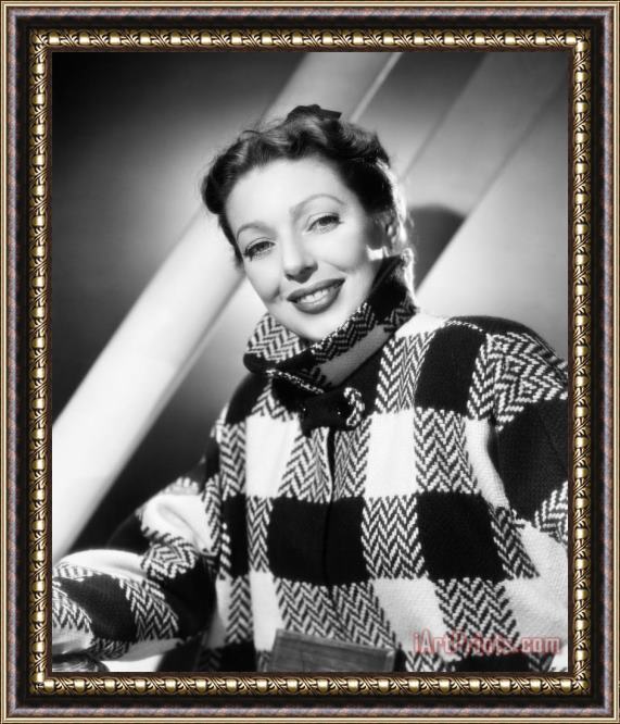 Others Loretta Young (1913-2000) Framed Print