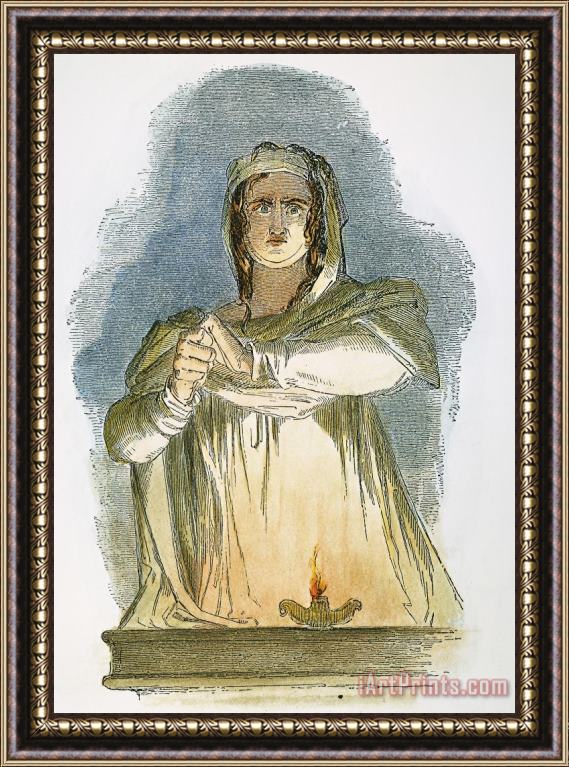 Others MACBETH, 19th CENTURY Framed Print