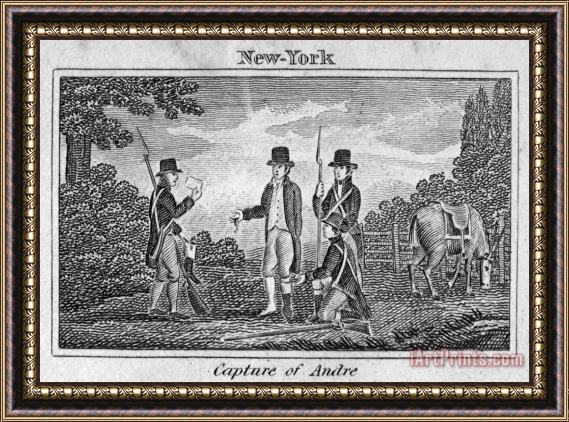 Others Major John Andre, 1780 Framed Print