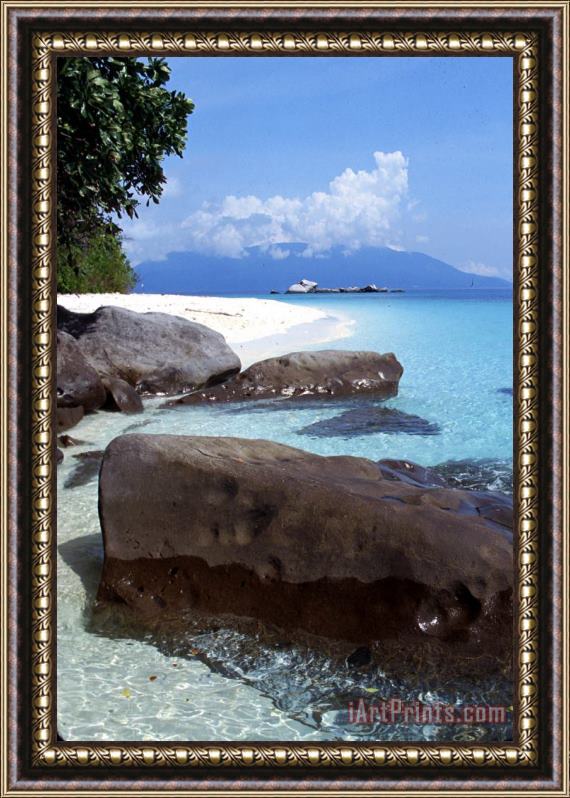 Others Malaysia Coral Island Framed Print