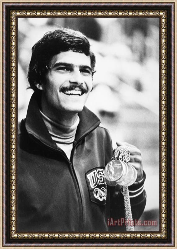 Others Mark Spitz (1950- ) Framed Painting