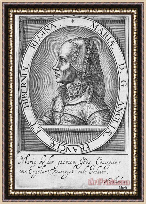 Others Mary I (1516-1558) Framed Print