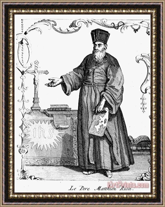 Others Matteo Ricci (1552-1610) Framed Print