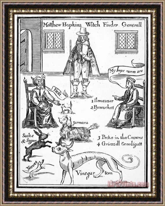 Others MATTHEW HOPKINS (d. 1647) Framed Print