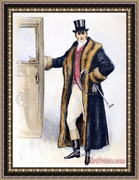 Others Mens Fashion, 1894 Framed Painting