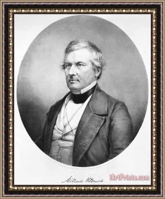 Others Millard Fillmore (1800-1874) Framed Painting