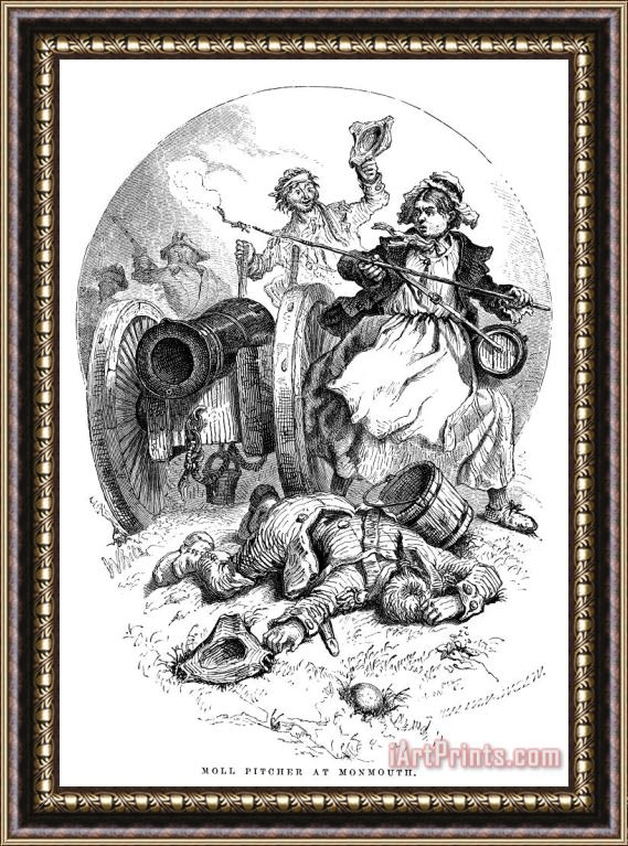 Others Molly Pitcher (1754?-1832) Framed Print