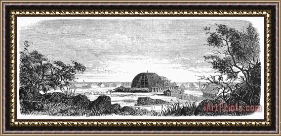 Others Mormon Tabernacle, 1868 Framed Print