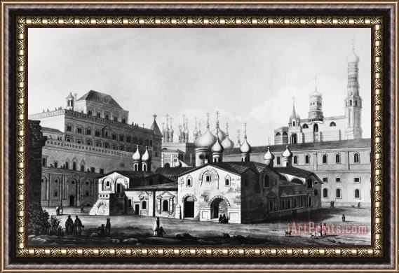 Others Moscow: Kremlin Framed Painting