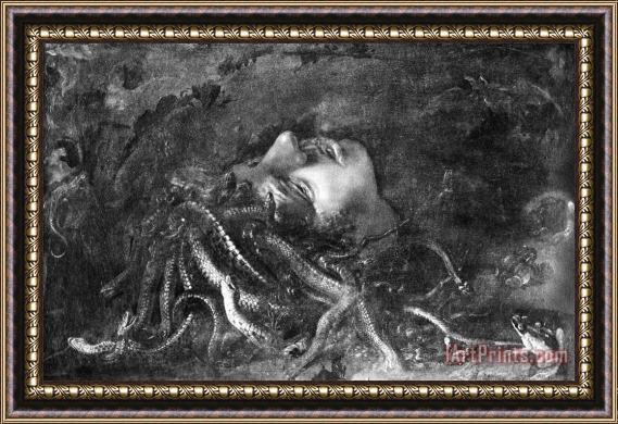 Others Mythology: Medusa Framed Painting