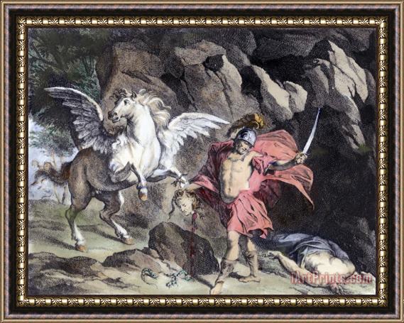 Others Mythology: Perseus Framed Print