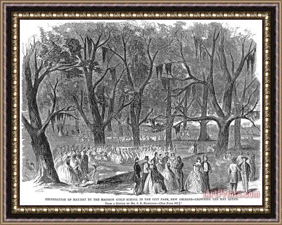 Others New Orleans: City Park Framed Print