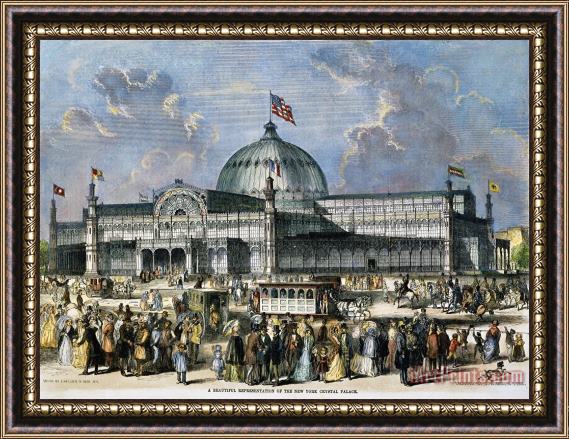 Others New York Crystal Palace Framed Print For Sale Iartprints Com