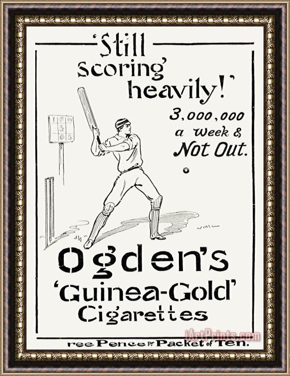Others Ogdens Cigarettes, 1897 Framed Painting