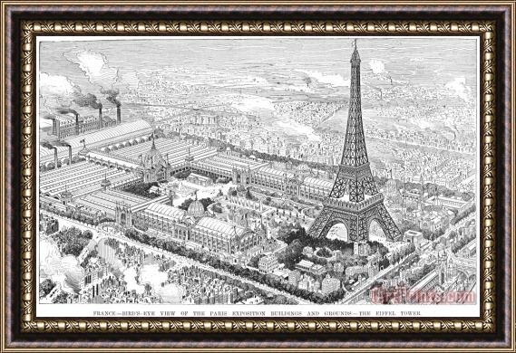 Others Paris Exposition, 1889 Framed Painting