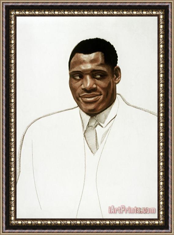 Others Paul Robeson (1898-1976) Framed Print