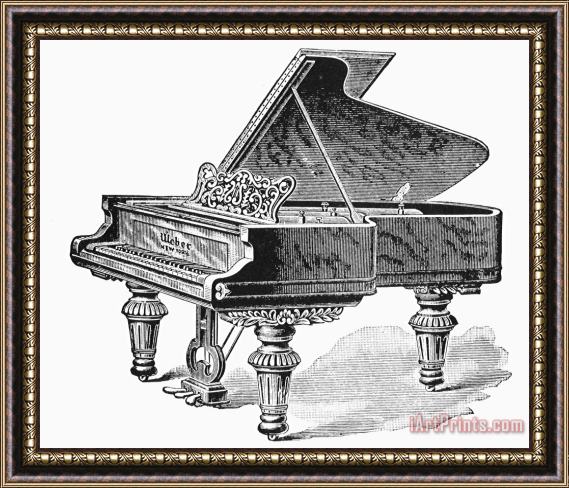 Others Piano Framed Painting