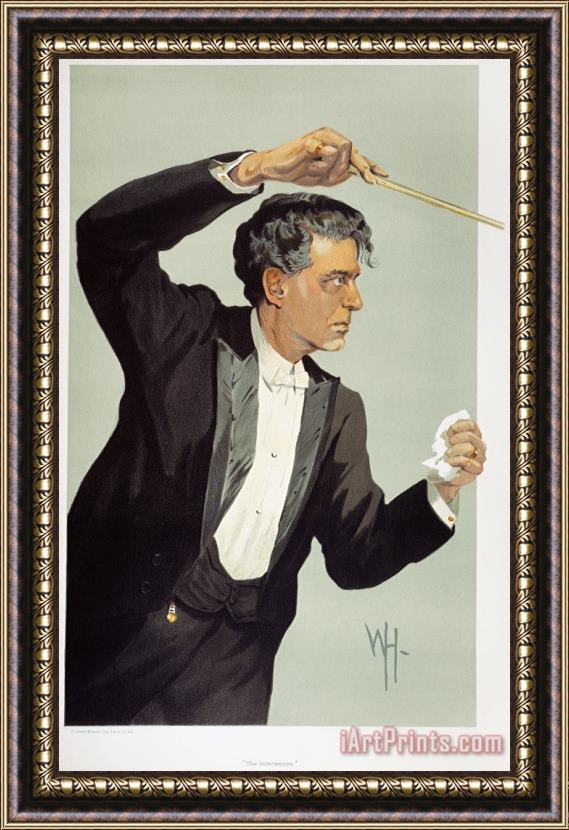 Others Pietro Mascagni (1863-1945) Framed Print